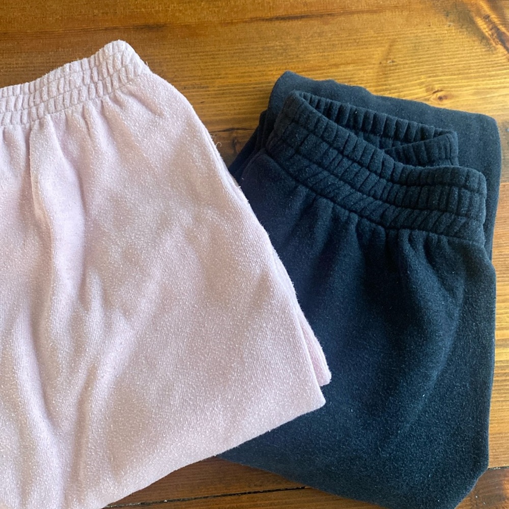 Tribe Kelley Sweatpants- Black and Pink